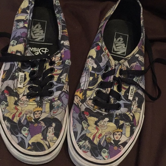 disney vans womens size 8